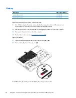 Предварительный просмотр 62 страницы HP ZBook 14 Service Manual