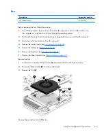 Preview for 89 page of HP ZBook 14 Service Manual