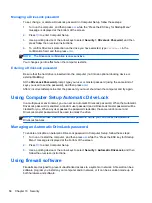 Preview for 66 page of HP ZBook 14 User Manual