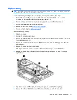 Preview for 79 page of HP zbook 15 G3 Maintenance And Service Manual