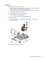 Preview for 87 page of HP zbook 15 G3 Maintenance And Service Manual