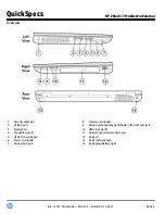 Предварительный просмотр 2 страницы HP ZBook 17 series Specification