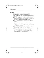 Preview for 36 page of HP zd7005QV - Pavilion - Pentium 4 2.66 GHz Startup And Reference Manual