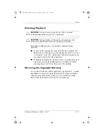 Preview for 93 page of HP zd7005QV - Pavilion - Pentium 4 2.66 GHz Startup And Reference Manual