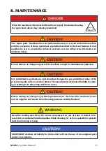 Preview for 41 page of HPA-Faip M 322 Operator'S Manual