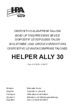 HPA HELPER ALLY 30 Operator'S Manual preview