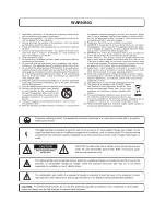 Предварительный просмотр 2 страницы HPA QA4150 Owner'S Manual