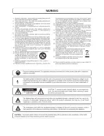 Предварительный просмотр 2 страницы HPA SY-A8148H Owner'S Manual