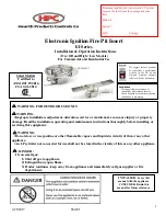 Preview for 1 page of HPC 49X8SSEI-L Installation & Operation Instructions