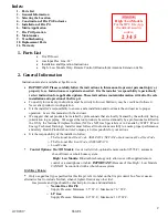 Preview for 2 page of HPC 49X8SSEI-L Installation & Operation Instructions