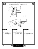 Предварительный просмотр 17 страницы HPC AUTOMATE 6666HQT Manual