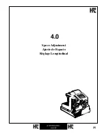 Предварительный просмотр 26 страницы HPC AUTOMATE 6666HQT Manual