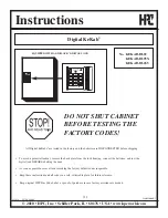 HPC KEKAB Series Instructions предпросмотр