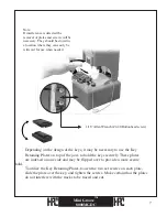 Preview for 8 page of HPC Mini Groove 8000MGDC Manual