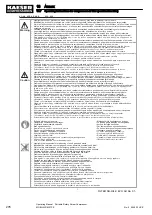 Предварительный просмотр 288 страницы HPC MOBILAIR M27 PE Operating Manual