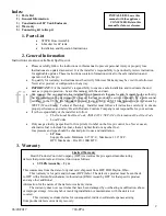 Preview for 2 page of HPC STLPK Installation & Operation Instructions