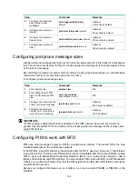 Предварительный просмотр 176 страницы HPE 5820X Series Configuration Manual