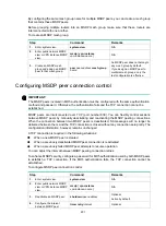 Предварительный просмотр 213 страницы HPE 5820X Series Configuration Manual