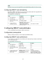 Предварительный просмотр 242 страницы HPE 5820X Series Configuration Manual