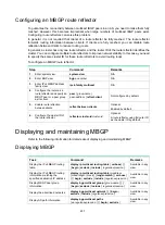 Предварительный просмотр 249 страницы HPE 5820X Series Configuration Manual