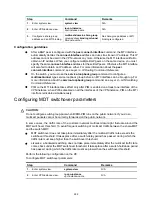 Предварительный просмотр 274 страницы HPE 5820X Series Configuration Manual