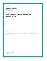 Предварительный просмотр 1 страницы HPE AH395-9013J User'S & Service Manual