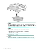 Предварительный просмотр 72 страницы HPE AH395-9013J User'S & Service Manual