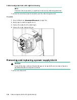 Предварительный просмотр 144 страницы HPE AH395-9013J User'S & Service Manual