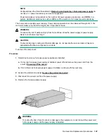 Предварительный просмотр 147 страницы HPE AH395-9013J User'S & Service Manual