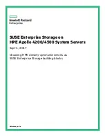 HPE Apollo 4200 Reference Manual предпросмотр