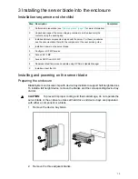 Preview for 13 page of HPE BL860c i2 Getting Started Manual