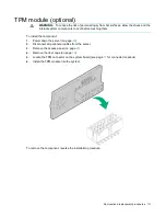 Preview for 111 page of HPE Cloudline CL2200 Gen10 User And Maintenance Manual