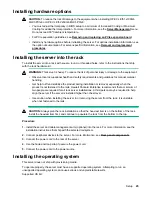 Preview for 25 page of HPE Cloudline CL2600 Gen10 User And Maintenance Manual