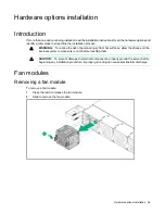 Предварительный просмотр 26 страницы HPE Cloudline CL3100 Gen10 User And Maintenance Manual