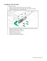 Предварительный просмотр 63 страницы HPE Cloudline CL3100 Gen10 User And Maintenance Manual