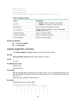 Предварительный просмотр 91 страницы HPE FlexFabric 5930 Series Network Management And Monitoring Command Reference