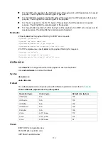 Предварительный просмотр 184 страницы HPE FlexFabric 5930 Series Network Management And Monitoring Command Reference