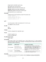 Предварительный просмотр 248 страницы HPE FlexFabric 5930 Series Network Management And Monitoring Command Reference