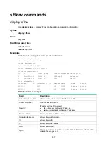 Предварительный просмотр 266 страницы HPE FlexFabric 5930 Series Network Management And Monitoring Command Reference