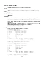 Предварительный просмотр 283 страницы HPE FlexFabric 5930 Series Network Management And Monitoring Command Reference