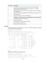 Предварительный просмотр 305 страницы HPE FlexFabric 5930 Series Network Management And Monitoring Command Reference