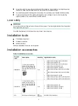 Предварительный просмотр 8 страницы HPE FlexNetwork 5130 EISeries Installation Manual