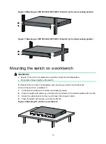 Предварительный просмотр 14 страницы HPE FlexNetwork 5130 EISeries Installation Manual