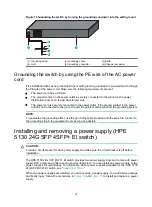 Предварительный просмотр 17 страницы HPE FlexNetwork 5130 EISeries Installation Manual