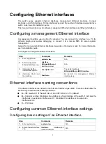 Предварительный просмотр 10 страницы HPE FlexNetwork 5130 HI SERIES Configuration Manual