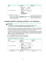 Предварительный просмотр 33 страницы HPE FlexNetwork 5130 HI SERIES Configuration Manual