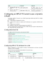 Предварительный просмотр 72 страницы HPE FlexNetwork 5510 HI Series Mpls Configuration Manual