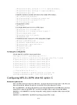 Предварительный просмотр 227 страницы HPE FlexNetwork 5510 HI Series Mpls Configuration Manual