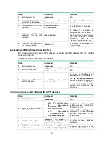 Предварительный просмотр 276 страницы HPE FlexNetwork 5510 HI Series Mpls Configuration Manual