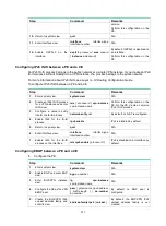 Предварительный просмотр 280 страницы HPE FlexNetwork 5510 HI Series Mpls Configuration Manual